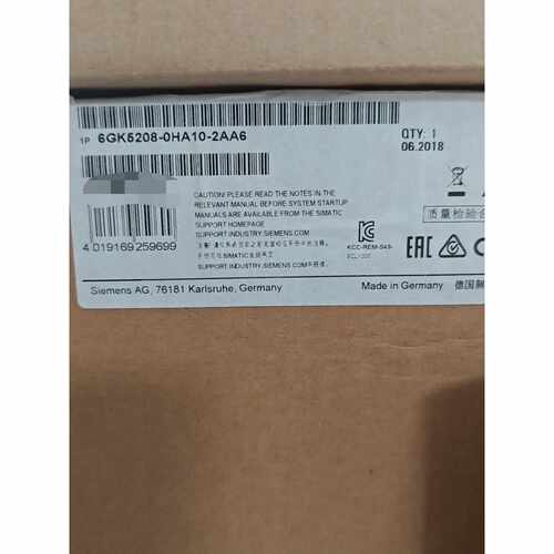 询价PLC6GK5208-0HA10-2AA6W未封