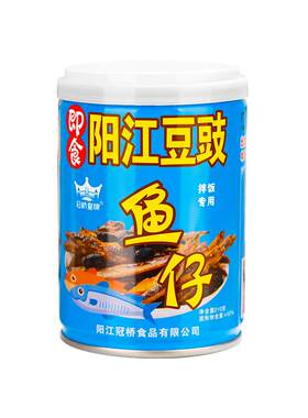 冠桥皇牌即食豆豉鲜虾鱼仔豆鼓酱