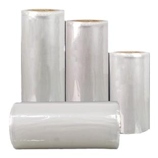 韧性软质热收缩膜POF透明薄膜12/18/20/25/30/35/40/45塑封膜筒膜pof收缩膜热塑膜袋包鞋透明膜包装封口袋环