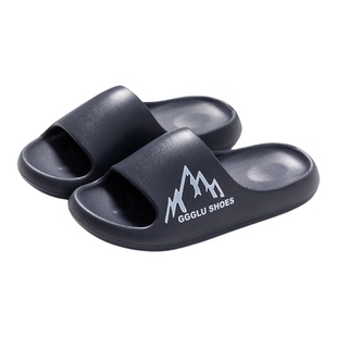 GGGLU阳光陆情侣凉拖鞋简约2026新款厚底防滑踩屎感轻便浴室拖鞋