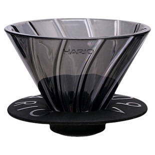 HARIO V60凹槽树脂滤杯手冲咖啡过滤杯VDL  凹槽聪明杯