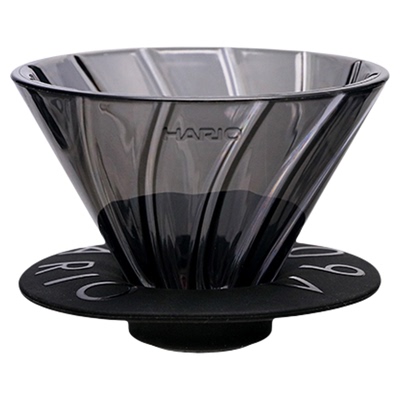 HARIO V60凹槽树脂滤杯手冲咖啡过滤杯VDL  凹槽聪明杯