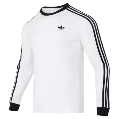 adidas阿迪达斯三叶草长袖男26春季新款长袖t恤运动服卫衣 KE3545