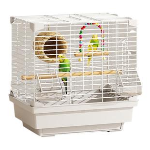 鸟笼鹦鹉鸟笼家用金属观赏笼居家外出专用鸟大号豪华别墅鹦鹉笼子