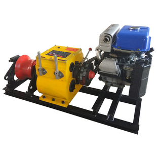 电力机动绞磨机5吨汽油柴油电动绞磨电缆牵引3吨8T10电动机卷扬机