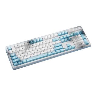前行者机械键盘鼠标套装108/87键无线蓝牙女生办公静音游戏青红轴