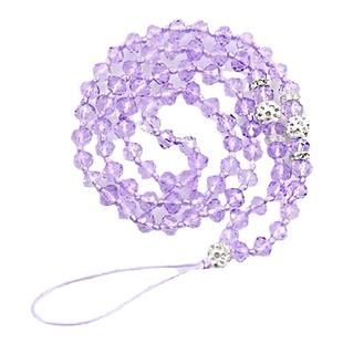 樱声手机壳挂绳高端网红女款挂脖子结实水晶串珠挂链手机链挂饰链条长款防丢配件斜挎挂绳可背精致挂件吊坠