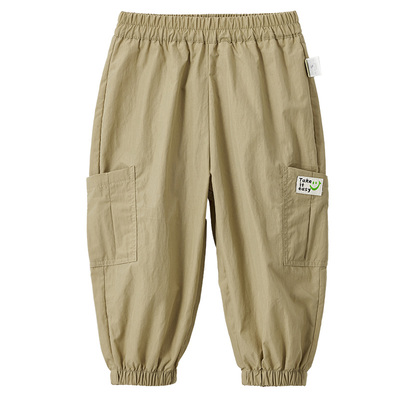 男宝女宝休闲运动束脚卫裤男女童