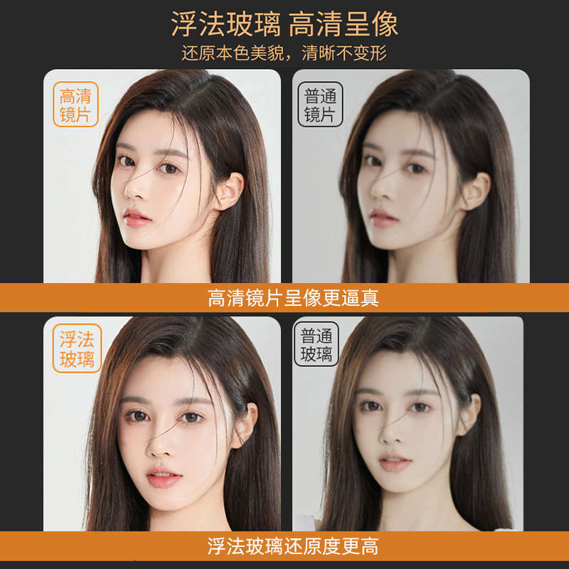 直播间专用镜子全身镜落地镜家用服装店试衣镜显瘦全身美颜穿衣镜