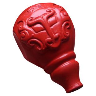 保真天然原矿朱砂红砂兽面三通佛头菩提手串108长串diy文玩配饰