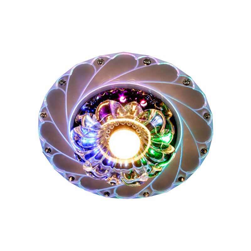 特价包邮led水晶灯过道灯走廊灯玄关灯门厅灯饰创意阳台吸顶灯具