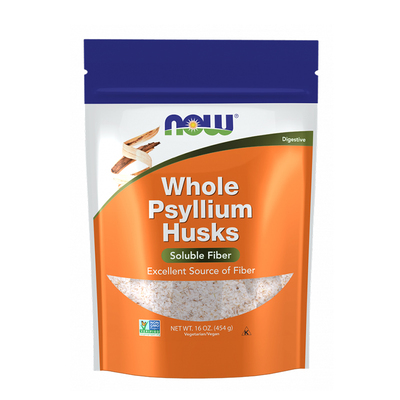 nowfoods诺奥洋车前子壳粉膳食纤维人用代餐猫用化毛排便美国进口