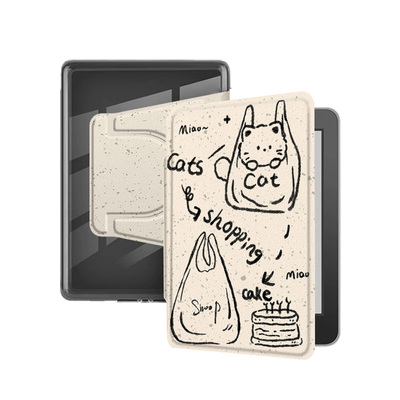 适用Kindlekpw6袋子猫咪5潮4/958磁吸拆分11/12代658电子书保护套