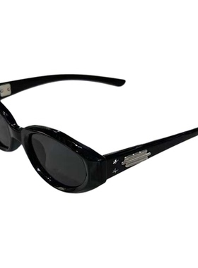 2024新款防晒猫眼小窄框潮女墨镜