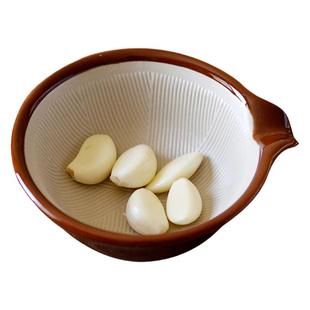 象有秘密中式陶瓷研磨碗厨房捣蒜臼手动研磨器家用芝麻果泥研磨钵