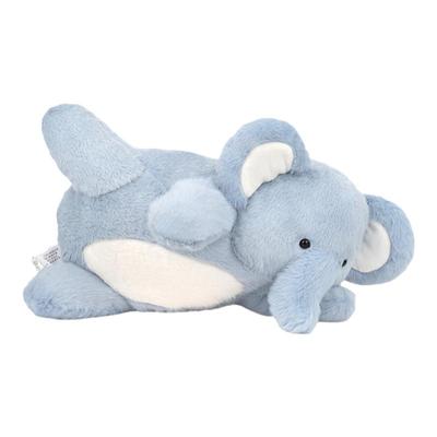 新躺姿大象毛绒玩具抱小猪