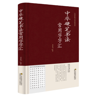 中华硬笔书法常用字字汇中国传统文化经典荟萃 书法艺术 技法入门钢笔书法字典 拼音 楷书行书隶书草书宋体魏碑启体瘦金8种字体
