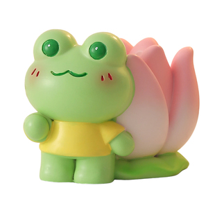 笔架笔托可爱卡通动物小摆件办公室桌面装饰解压好物生日礼物女生