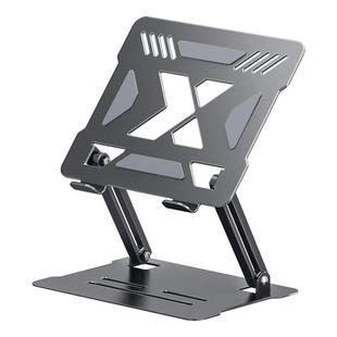 美国HOOYS投影仪桌面支架可升降调节放置台床头移动垫高托盘置物托架子家用卧室放床上固定器底座免打孔通用