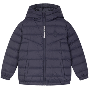 暇步士童装儿童轻暖羽绒服冬季新款男童轻薄羽上衣女童保暖厚外套