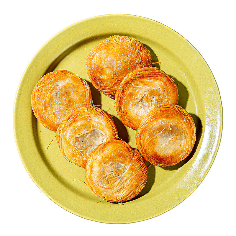 金丝饼半成品冷冻点心拉丝油炸
