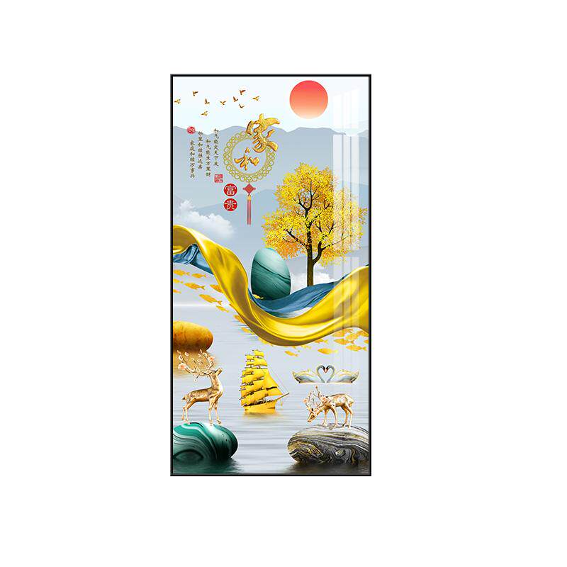 进门入户玄关装饰画墙壁走廊挂画
