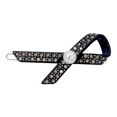 高端法式钻公主结刘海侧边夹