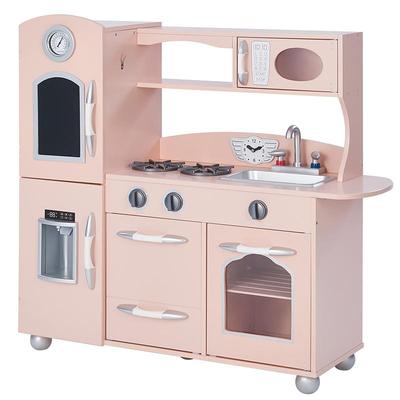 迪生家木制仿真儿童厨房玩具套装
