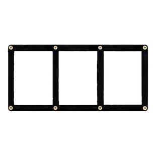 宝可梦PTCG海贼王球星卡奥特曼游戏王收藏卡展示三连3格螺丝卡砖