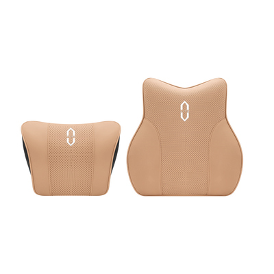 问界智界通用皮记忆棉头枕腰靠