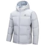 KELME卡尔美户外羽绒服男2025冬季新款石墨烯连帽保暖鸭绒面包服