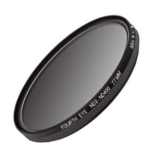 Fourth Eye超薄ND2-ND400可调减光镜77mm/49/52/58/62/67/72/82mm