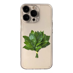 柚子叶适用iPhone17promax手机壳苹果17新款16超火15透明14全包13高级感12小众plus外壳pm不会撞壳可爱巨好看