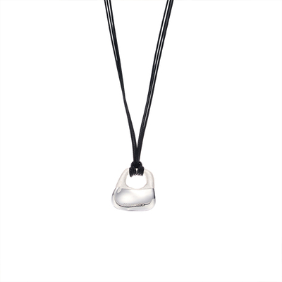 SOFTROOM银丝刺绣肌理锁包项链