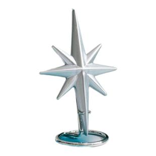 伯利恒之星银色星辰香薰蜡烛蓝色烛泪礼盒小众高级扩香氛围感礼物