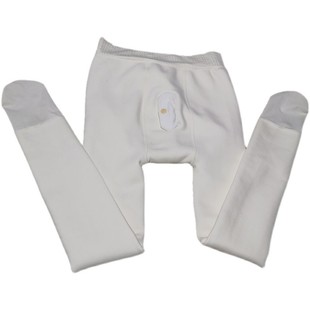 男生加厚保暖长裤纯色冬季舞蹈袜日系纯白连裤袜黑成人袜打底袜裤