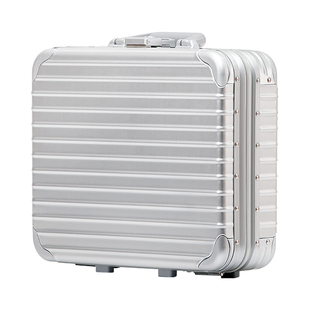 手提箱全铝合金密码箱全金属文件保险箱工具箱执法箱公文箱提款箱