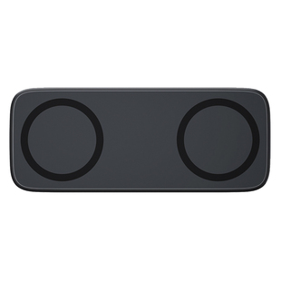 车载手机支架magsafe磁吸17mm万向球头一拖二双机位2台手机改装件