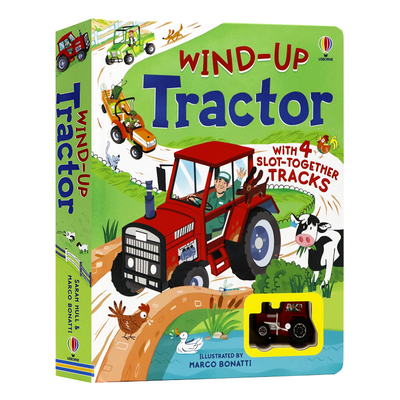 Usborne发条拖拉机轨道书