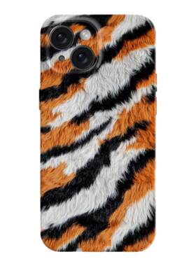 老虎皮毛纹理 高级野性菲林适用iPhone16/15pro手机壳华为pura70小米畅享70软vivoS19硬iqooneo9畅享60苹果14