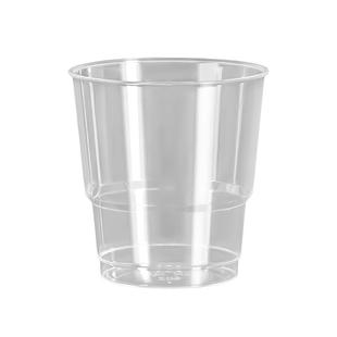 航空杯一次性杯子加厚硬质透明塑料杯太空杯家用茶水杯试饮杯加硬