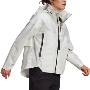 Adidas/阿迪达斯正品MYSHELTER 女子户外连帽防风夹克外套 GK8651