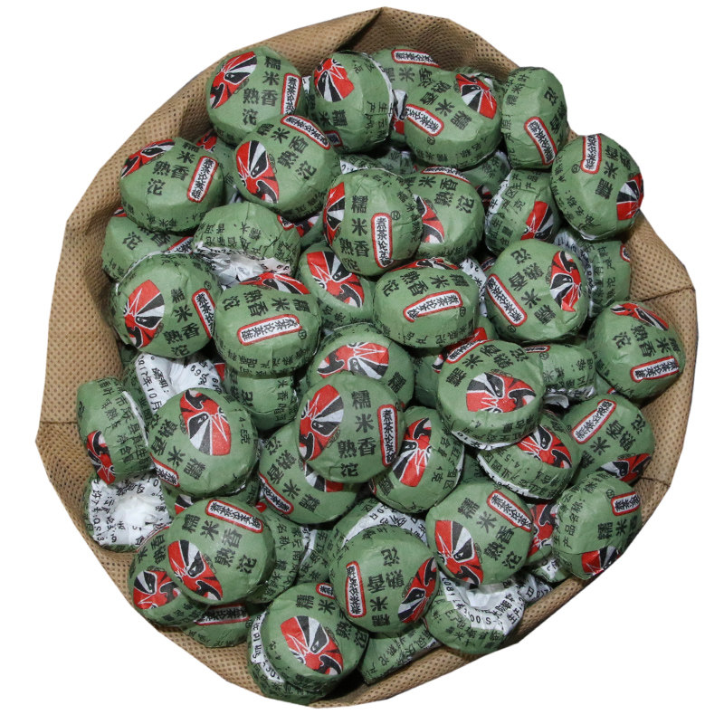 糯米香普洱熟茶小沱茶500g散茶