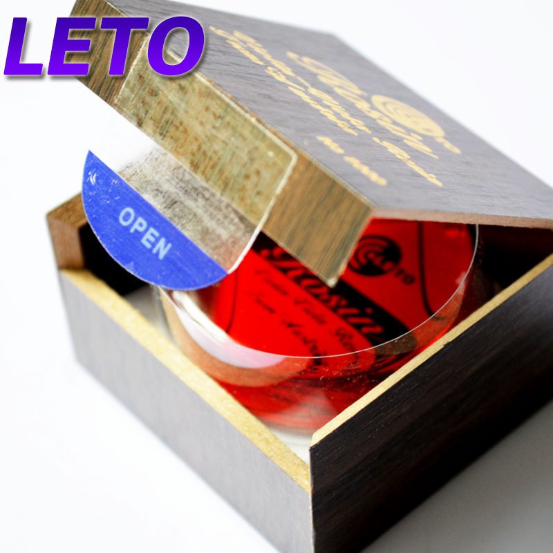 乐童松香ROSIN专业二胡小提琴松香大松香LETO8000高级木盒松香