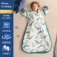 通用宝宝恒温防踢被 薄新生儿童四季 moonboat婴儿睡袋春秋冬款 冬季