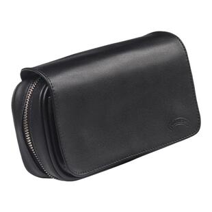 大容量烟斗包男士斗客专用斗草收纳袋手工皮革三斗包便携烟斗收纳