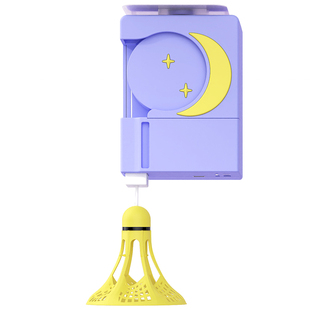 羽毛球单人训练器自动回弹自打室内一个人在家打羽毛球训练神器