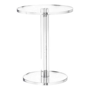 亚克力圆形展台手办首饰化妆护肤品展示产品支架底座摆架盲盒眼镜