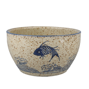 创意陶瓷大号碗带盖钵钵鸡大碗冷吃串串展示盆家用和面盆复古餐具