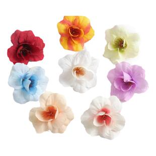 仿真花朵7.5cm梨花 绢花diy头饰帽花 婚庆布景家居装饰绿植点缀